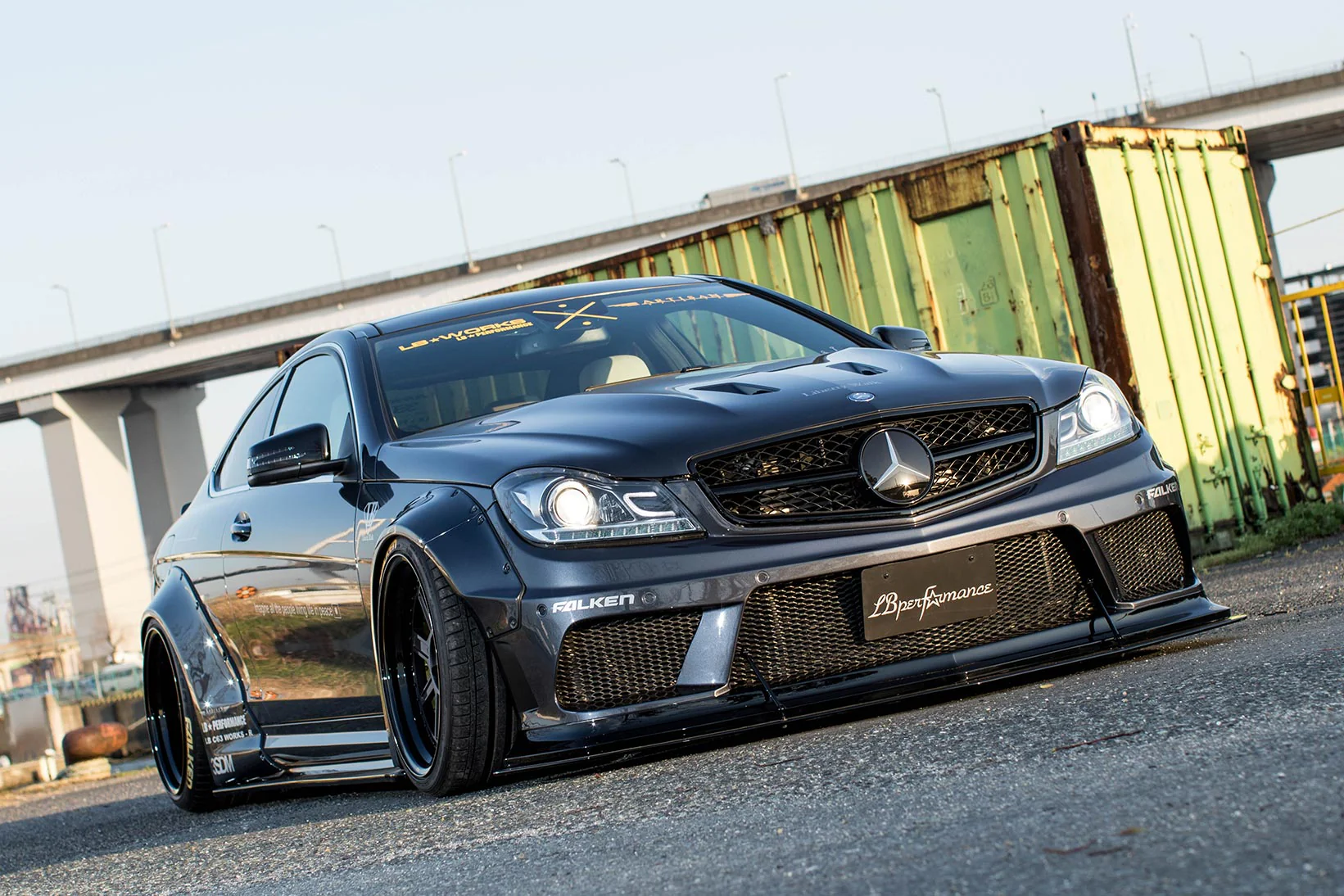 LB WORKS C63 COUPE + SALOON Complete Body Kit (FRP) (LB21-02) - Image 6
