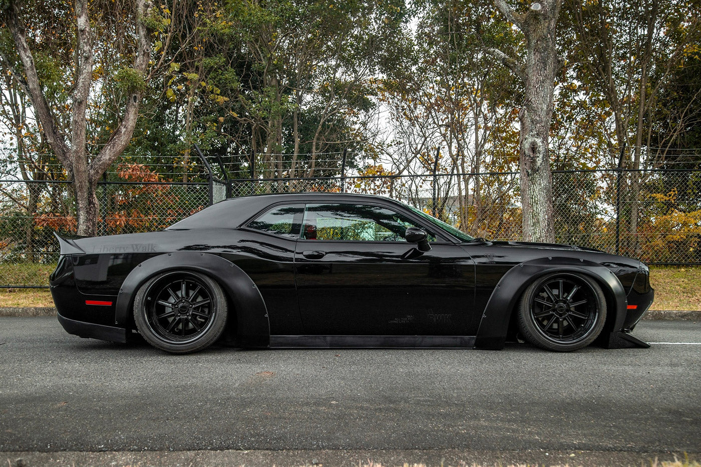 LB WORKS Challenger complete body kit with front lip(FRP) (LB09-02) - Image 10