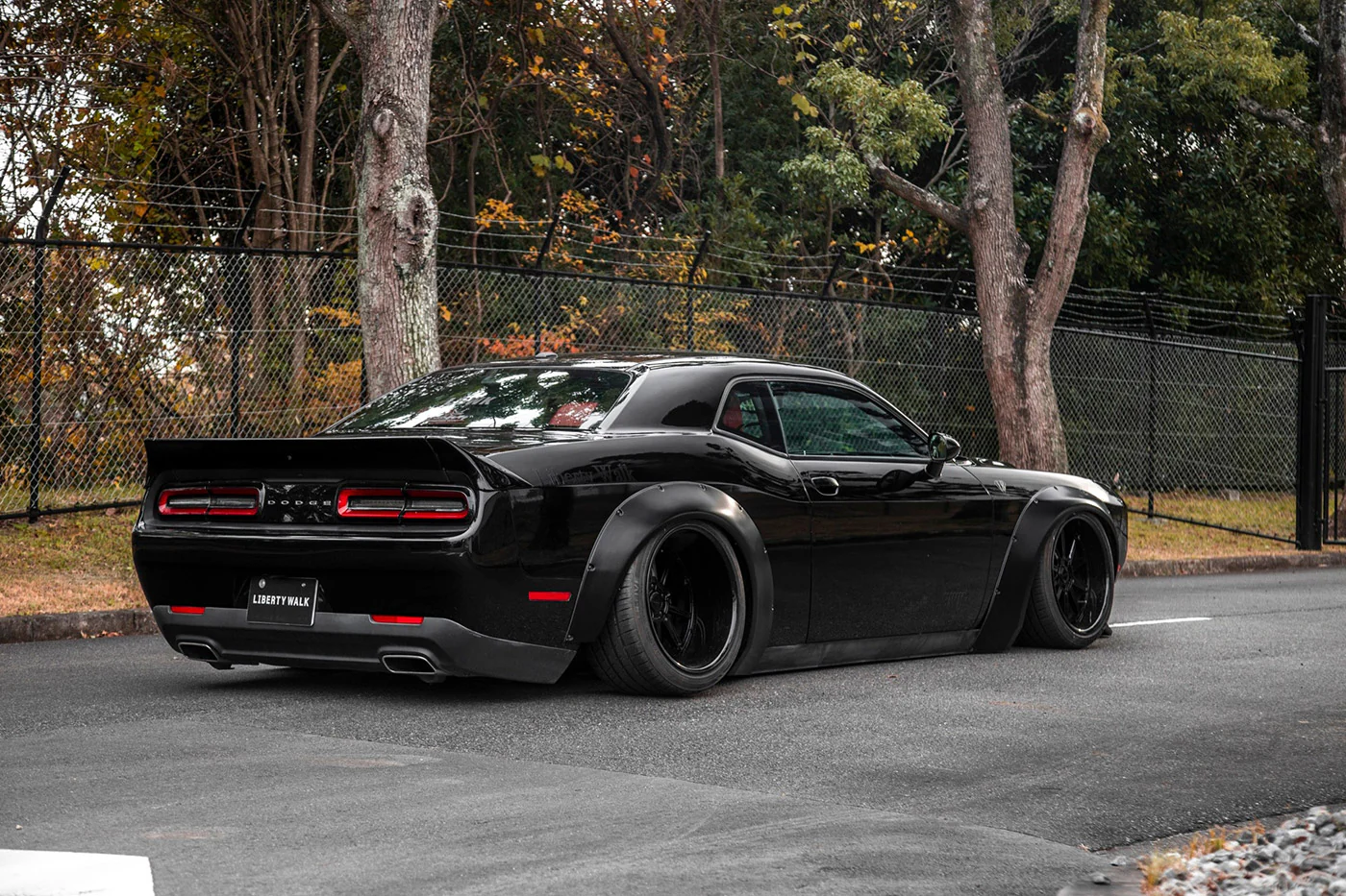 LB WORKS Challenger complete body kit with front lip(FRP) (LB09-02) - Image 11