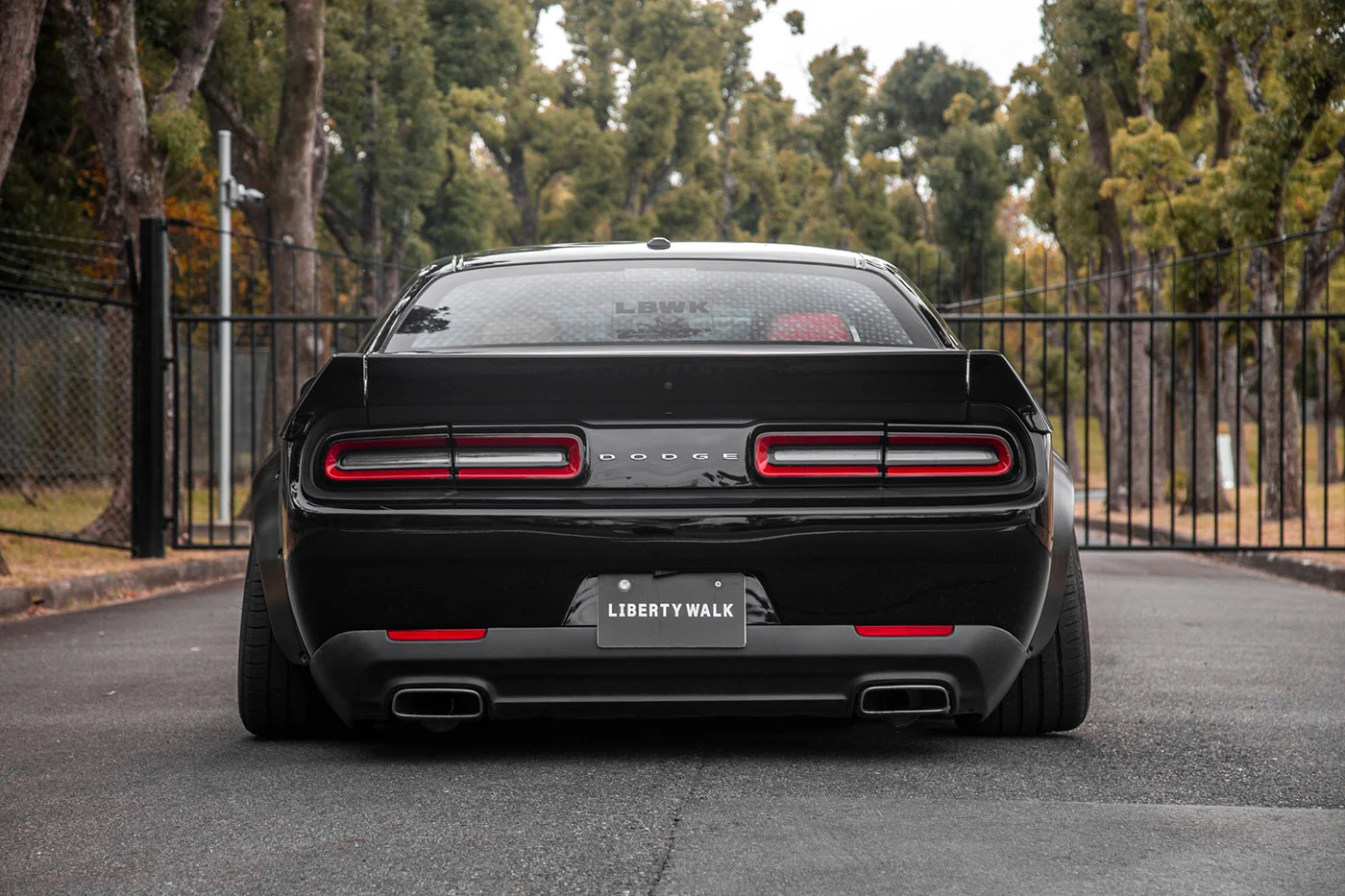 LB WORKS Challenger complete body kit with front lip(FRP) (LB09-02) - Image 12