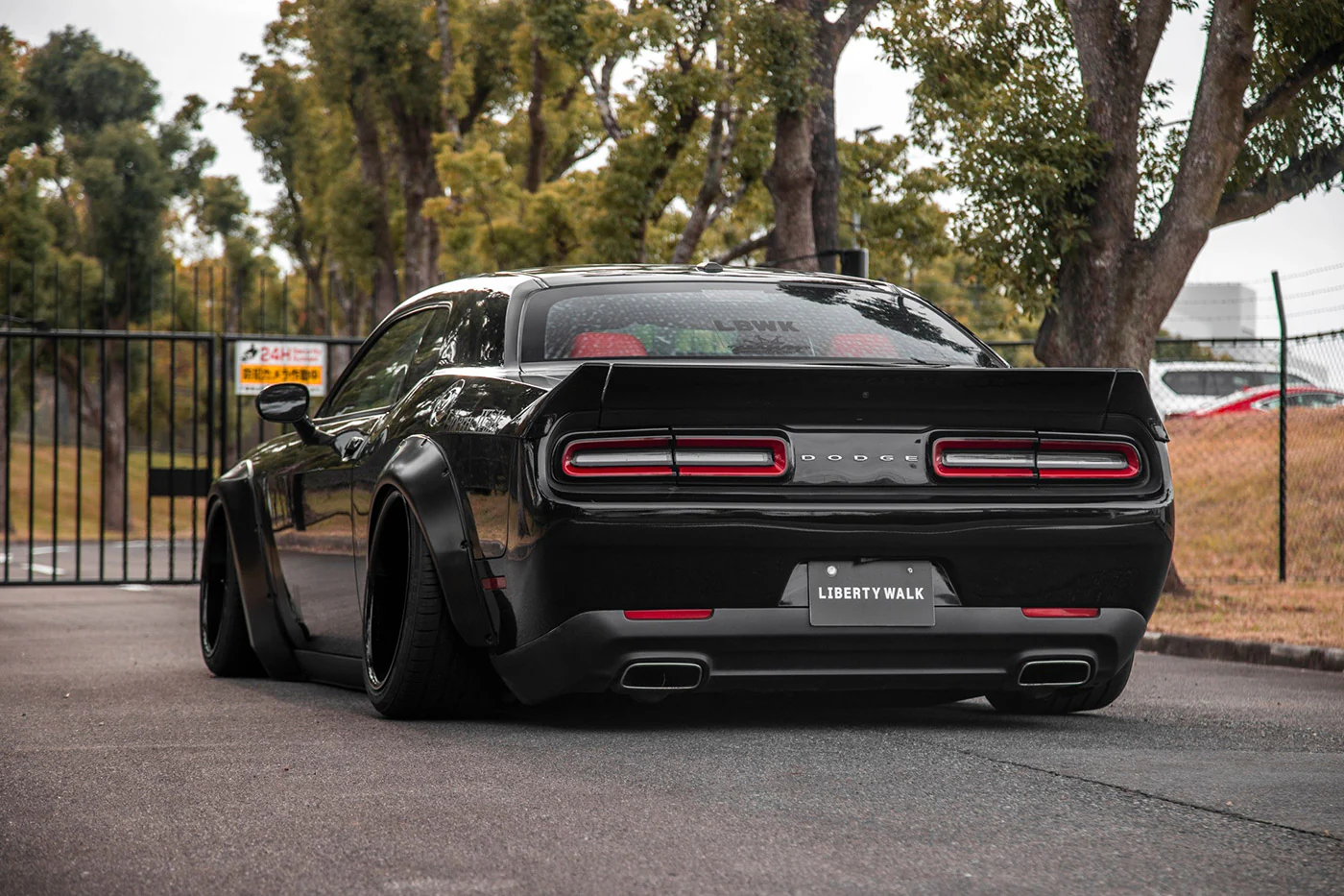 LB WORKS Challenger complete body kit with front lip(FRP) (LB09-02) - Image 13