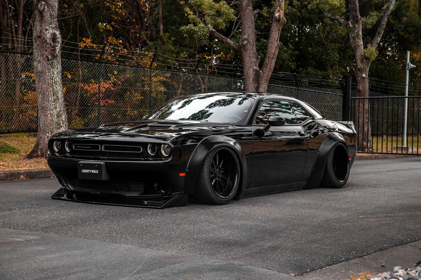 LB WORKS Challenger complete body kit with front lip(FRP) (LB09-02) - Image 15