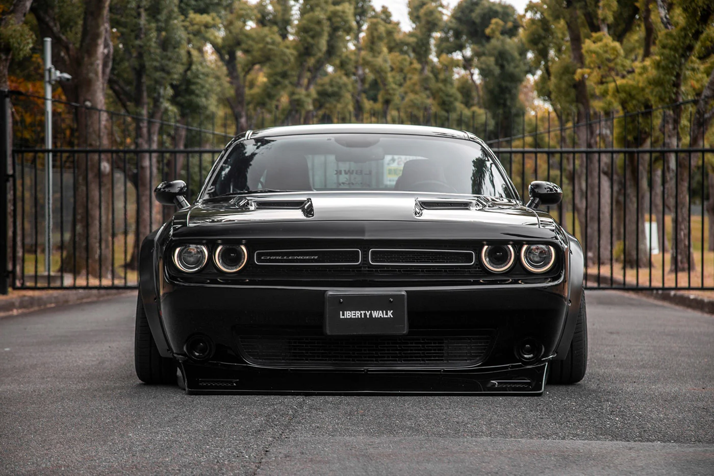 LB WORKS Challenger complete body kit with front lip(FRP) (LB09-02) - Image 16