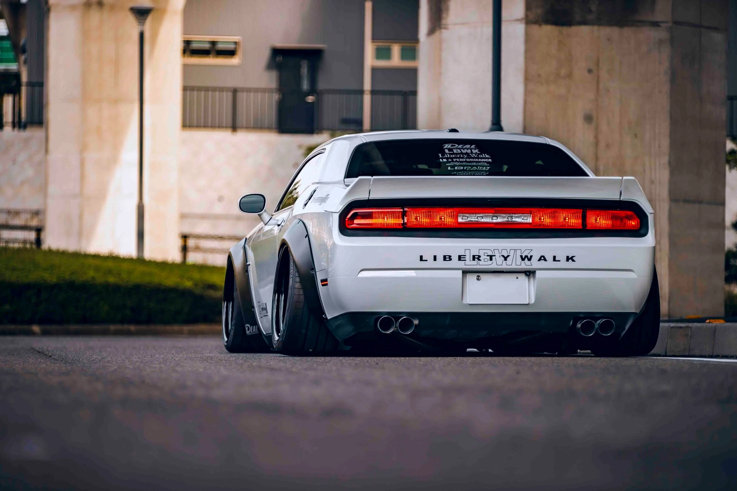 LB WORKS Challenger complete body kit with front lip(FRP) (LB09-02) - Image 2