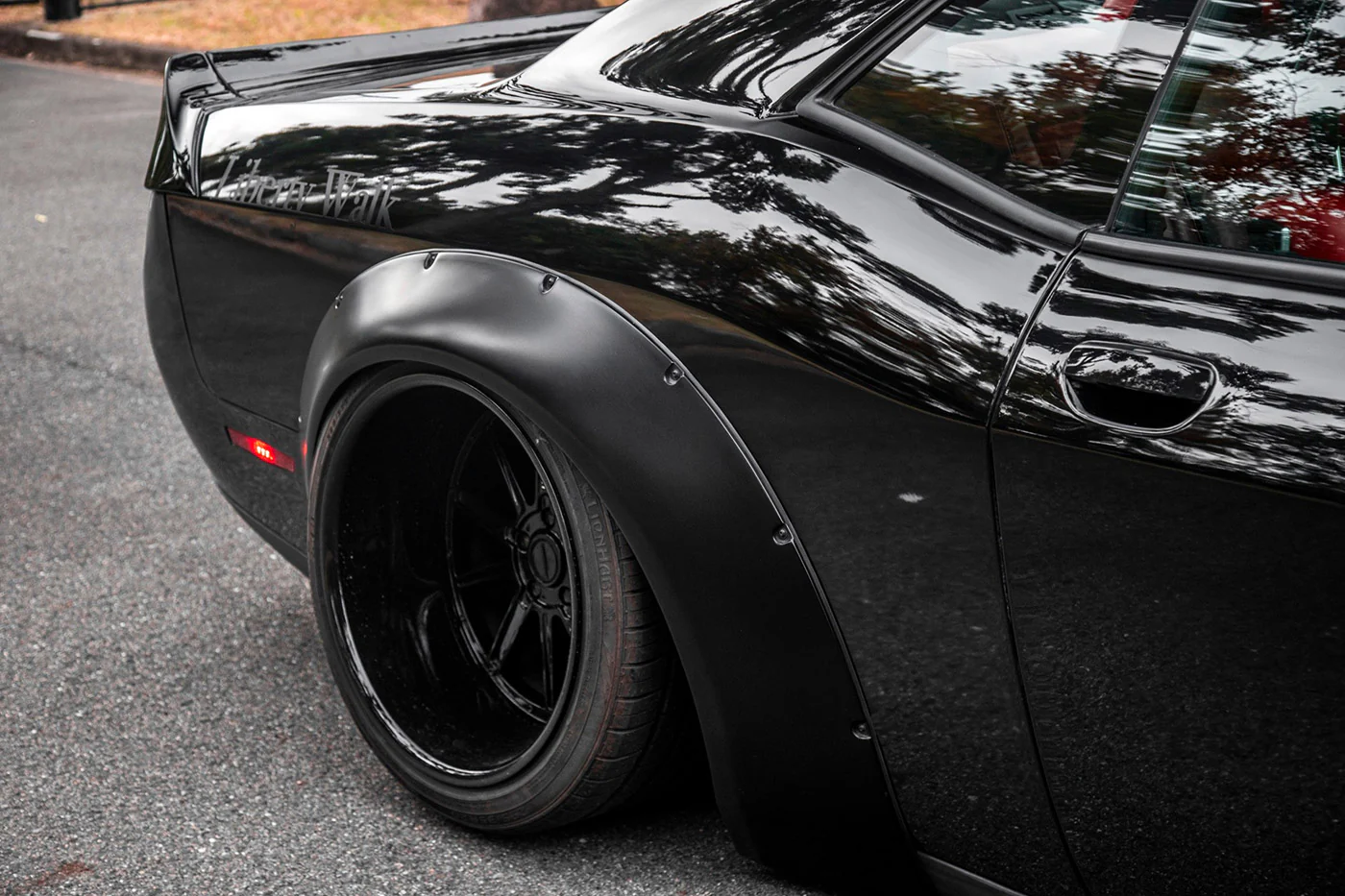 LB WORKS Challenger complete body kit with front lip(FRP) (LB09-02) - Image 7