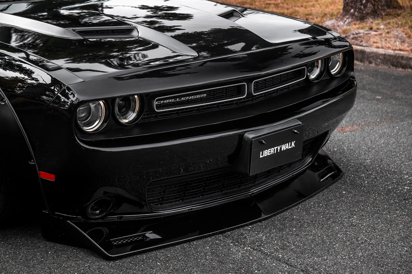 LB WORKS Challenger complete body kit with front lip(FRP) (LB09-02) - Image 9