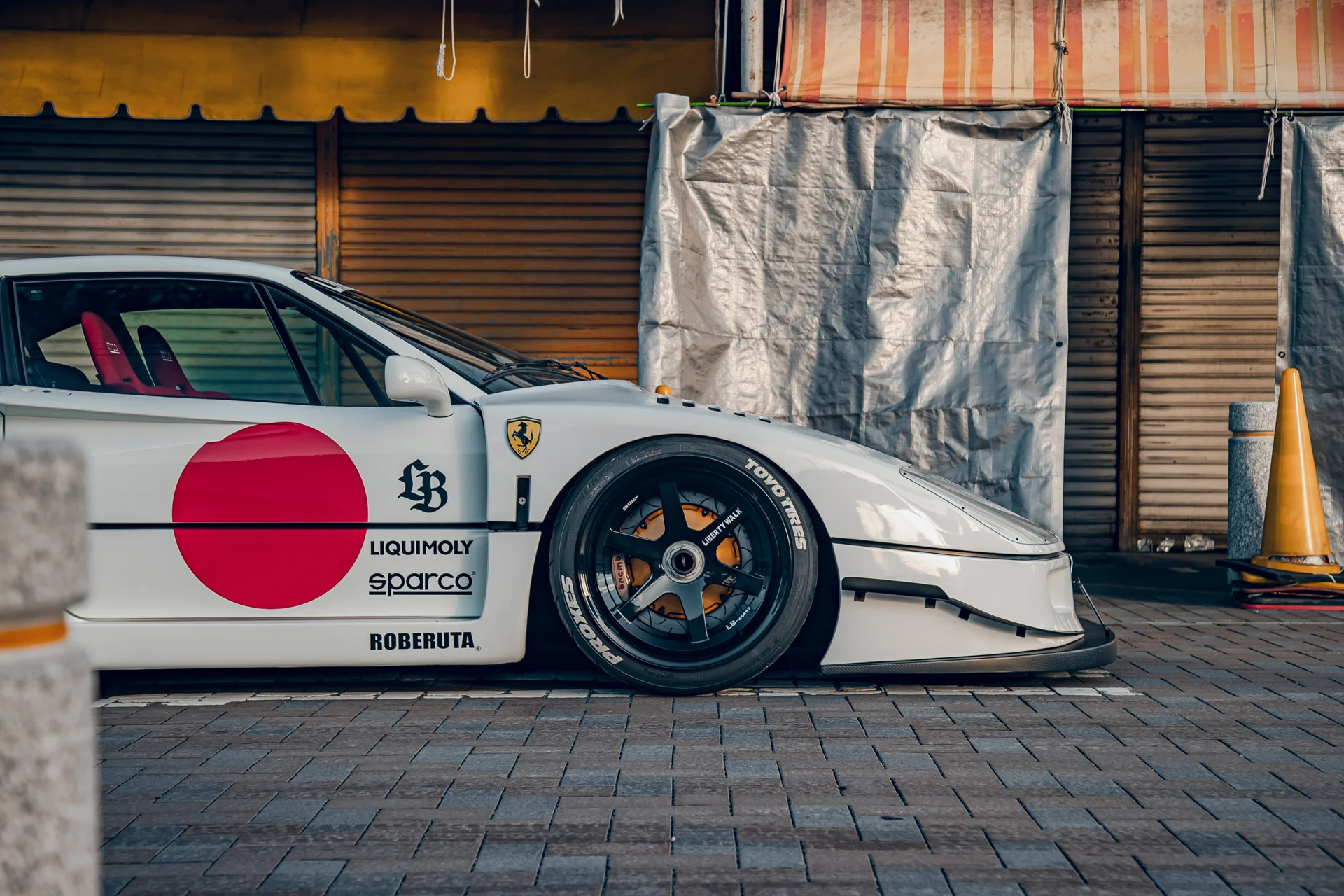 LB WORKS F40 complete body kit (FRP) (LB71-01) - Image 10
