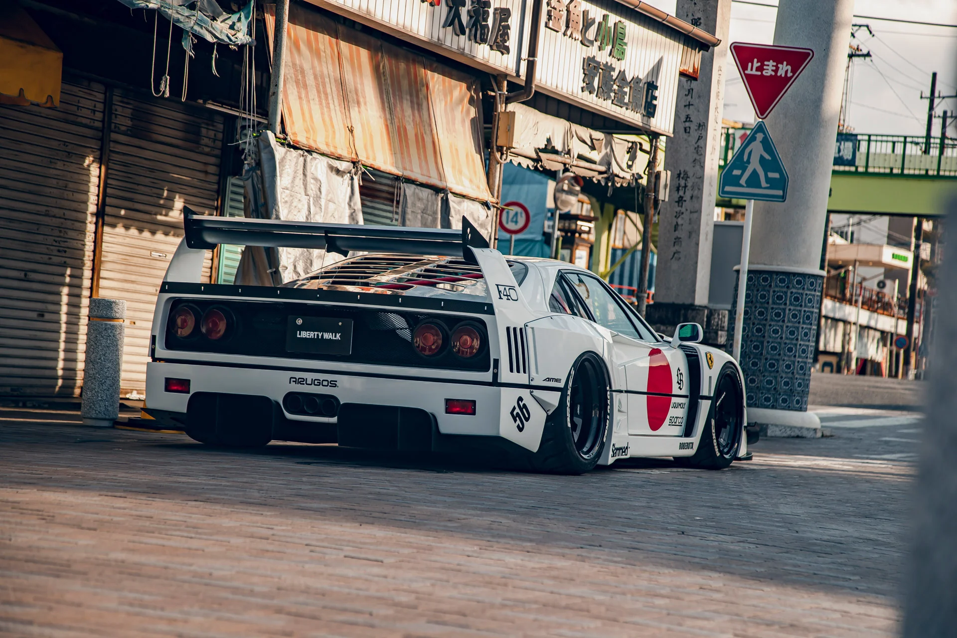 LB WORKS F40 complete body kit (FRP) (LB71-01) - Image 12