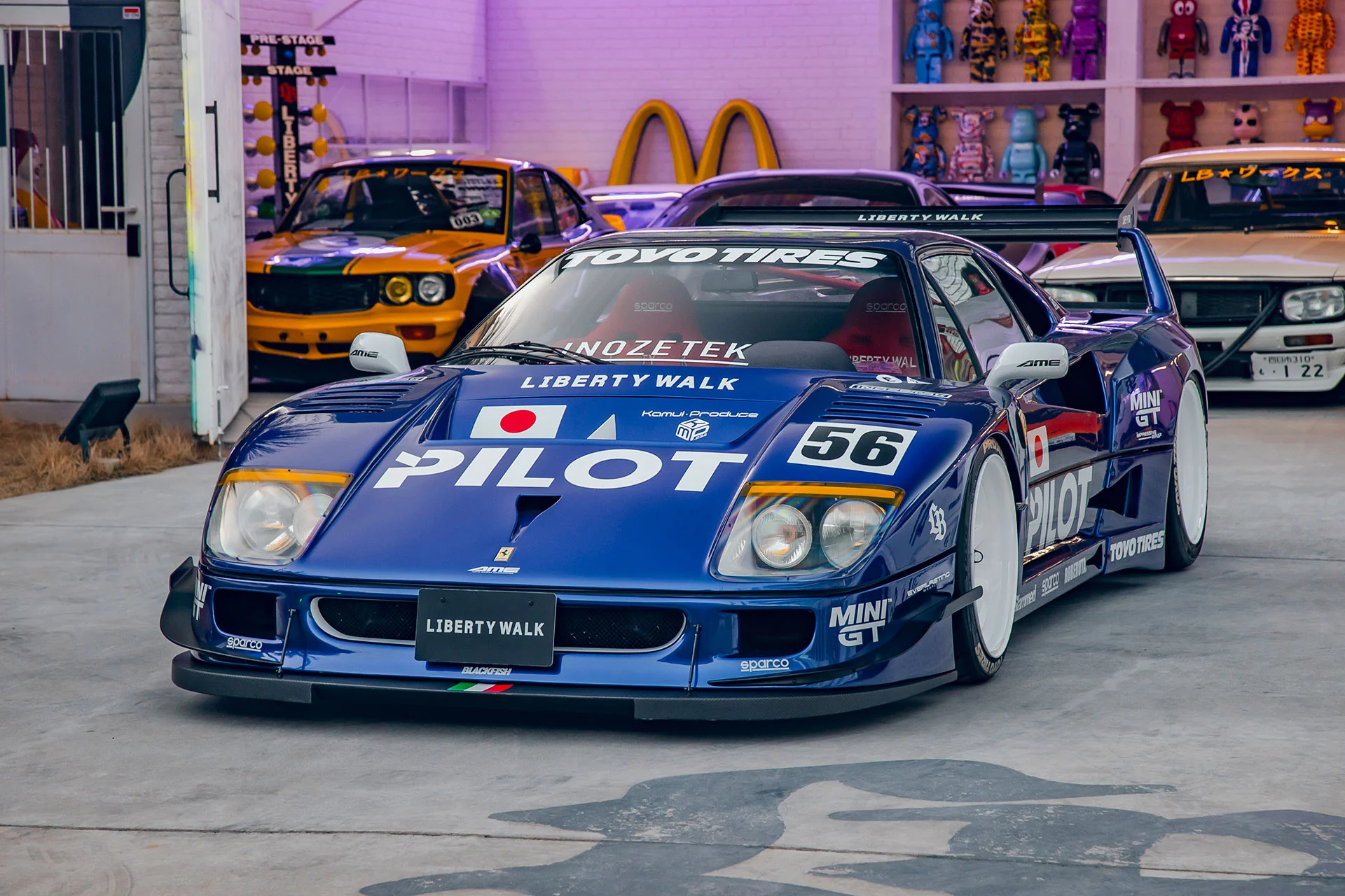 LB WORKS F40 complete body kit (FRP) (LB71-01) - Image 19