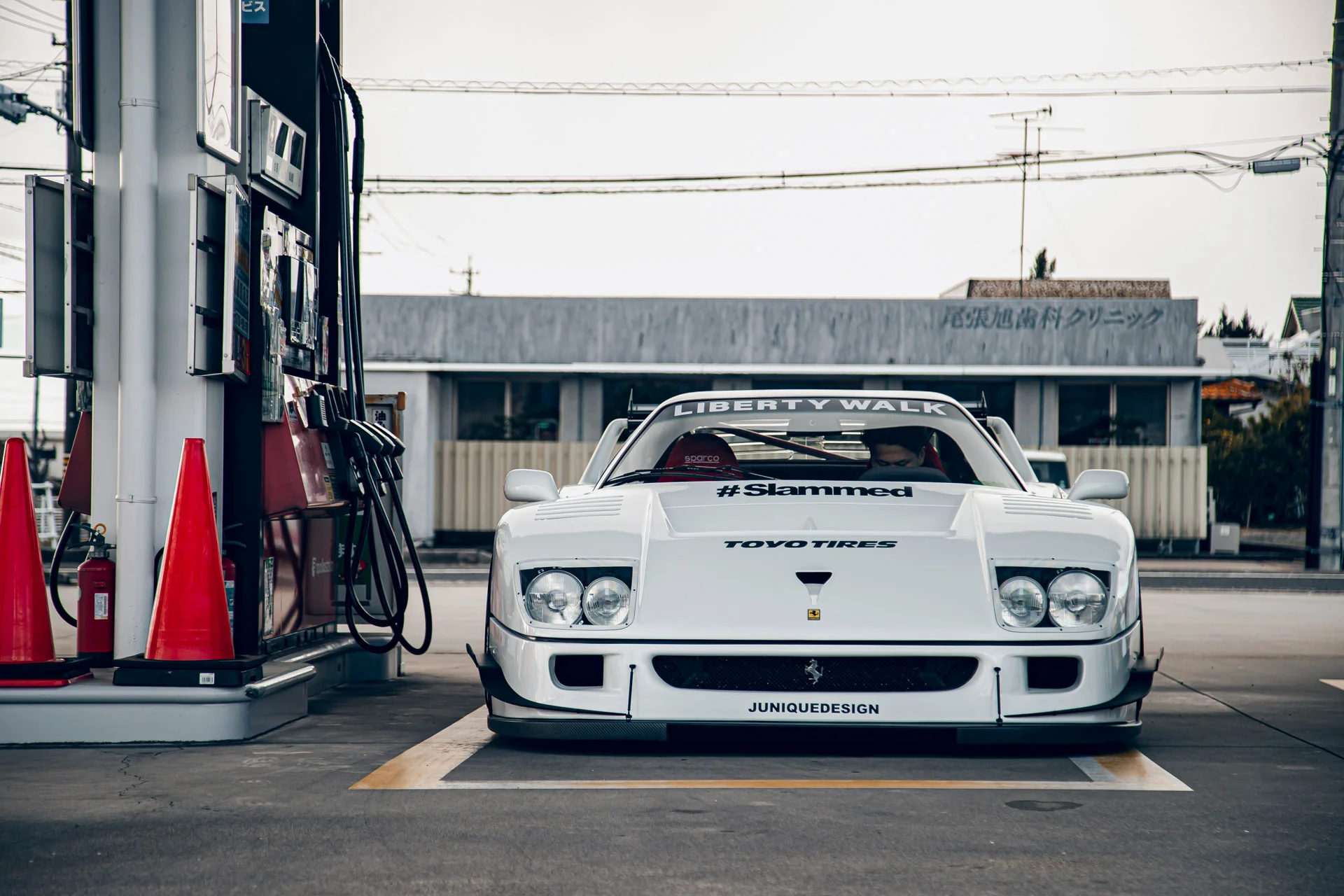 LB WORKS F40 complete body kit (FRP) (LB71-01) - Image 5