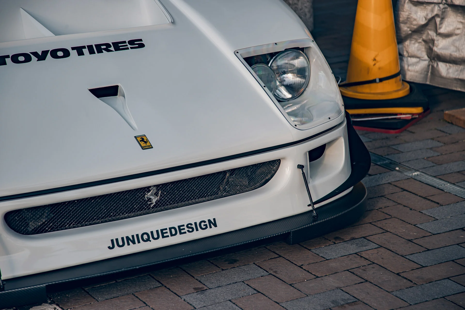 LB WORKS F40 complete body kit (FRP) (LB71-01) - Image 8