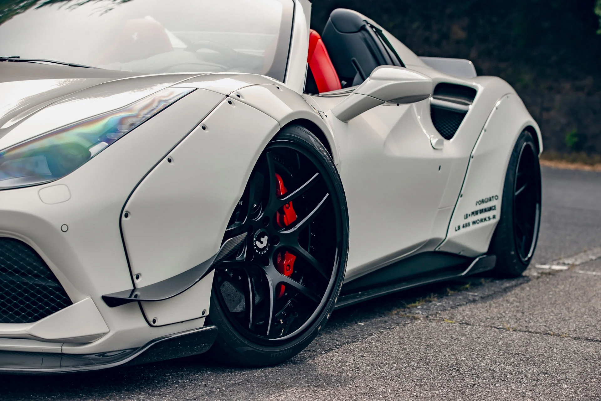 LB WORKS FERRARI 488 Complete Body Kit (CFRP) (LB24-01) - Image 13