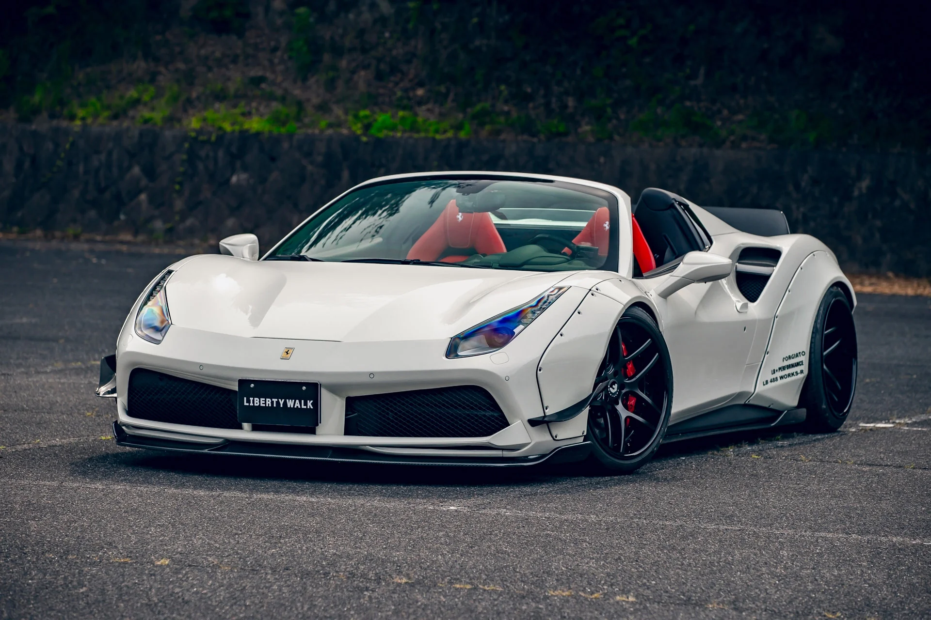 LB WORKS FERRARI 488 Complete Body Kit (CFRP) (LB24-01) - Image 14