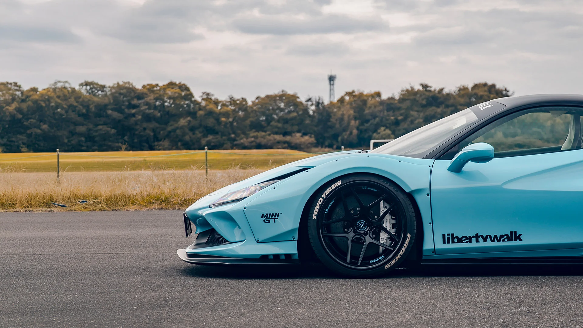 LB Works Ferrari F8 Tributo Complete Body Kit V1 (FRP) (LB79-01) - Image 15