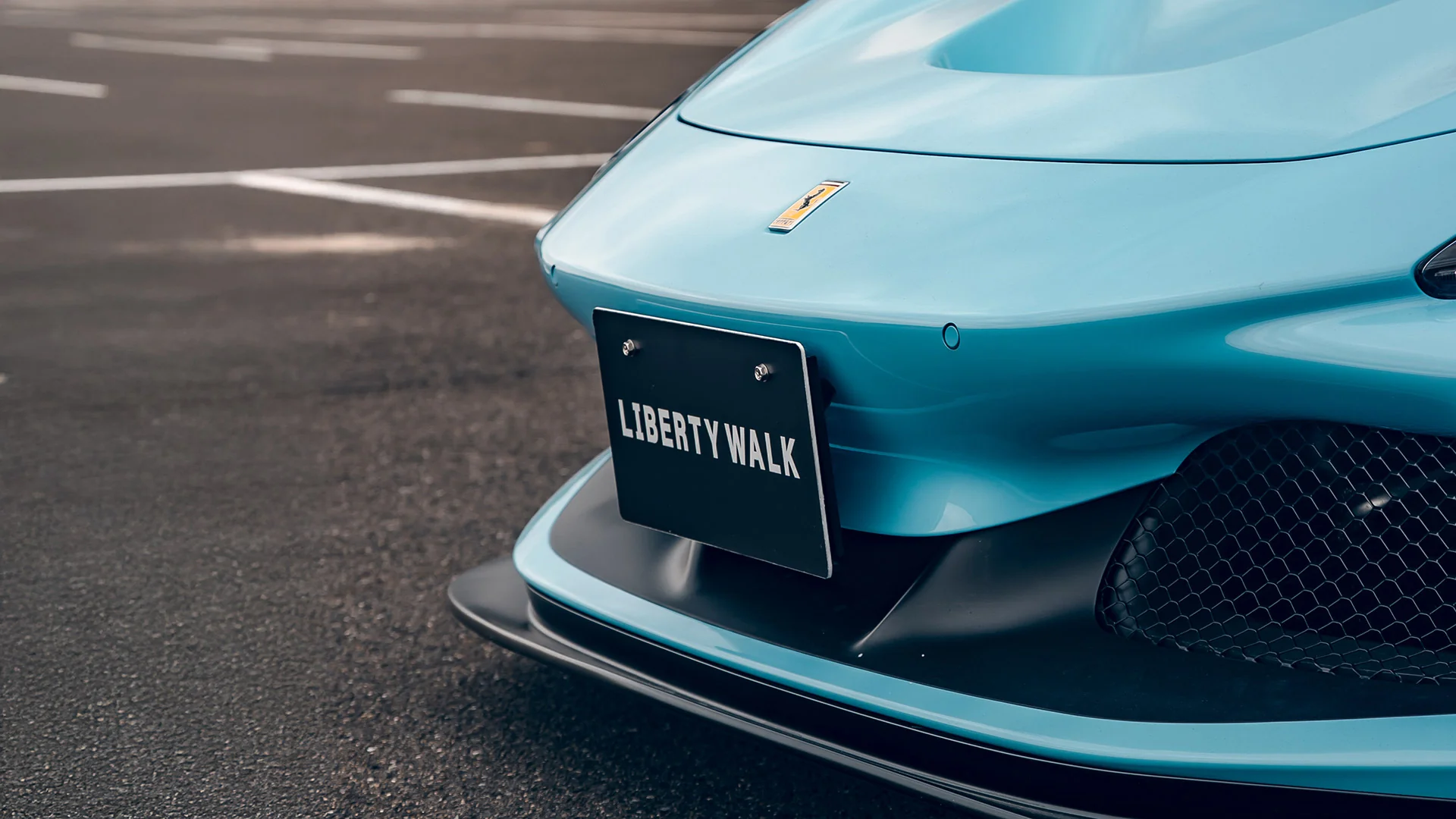 LB Works Ferrari F8 Tributo Complete Body Kit V1 (FRP) (LB79-01) - Image 9