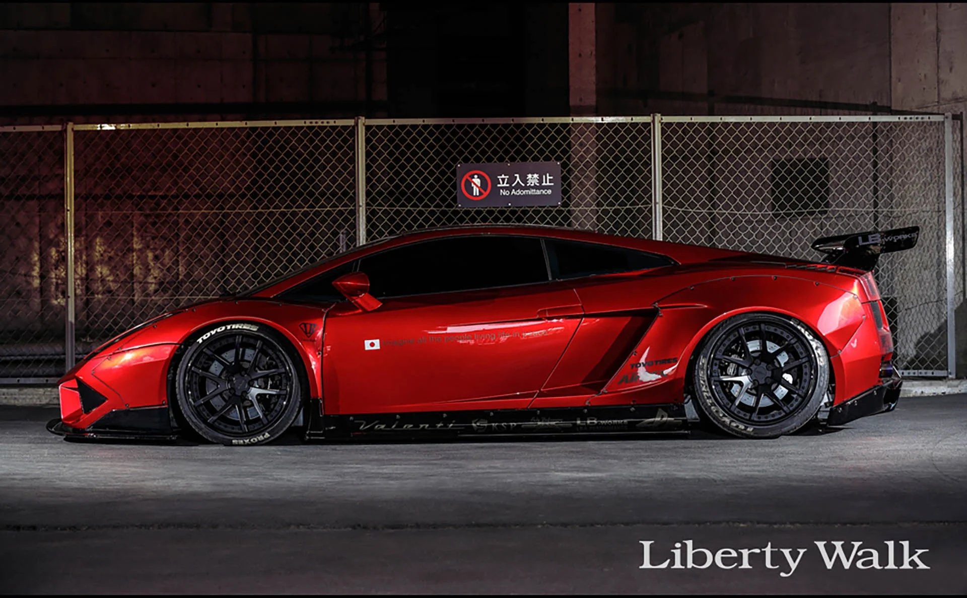 LB WORKS Gallardo complete body kit Ver.2(FRP) (LB08-01) - Image 10