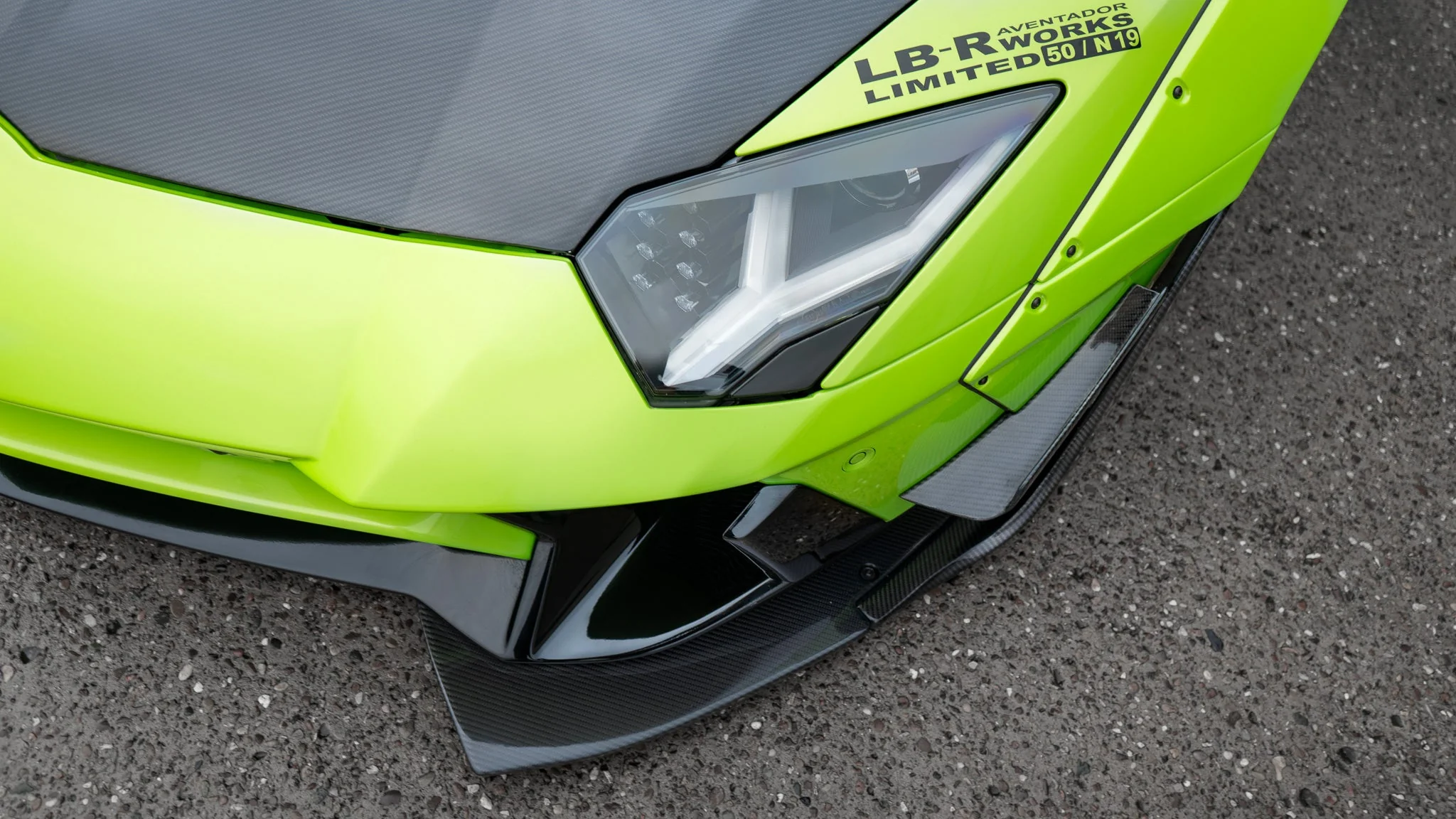 LB WORKS Lamborghini Aventador Limited Edition FRP (20 Units)  (LB34-01) - Image 3