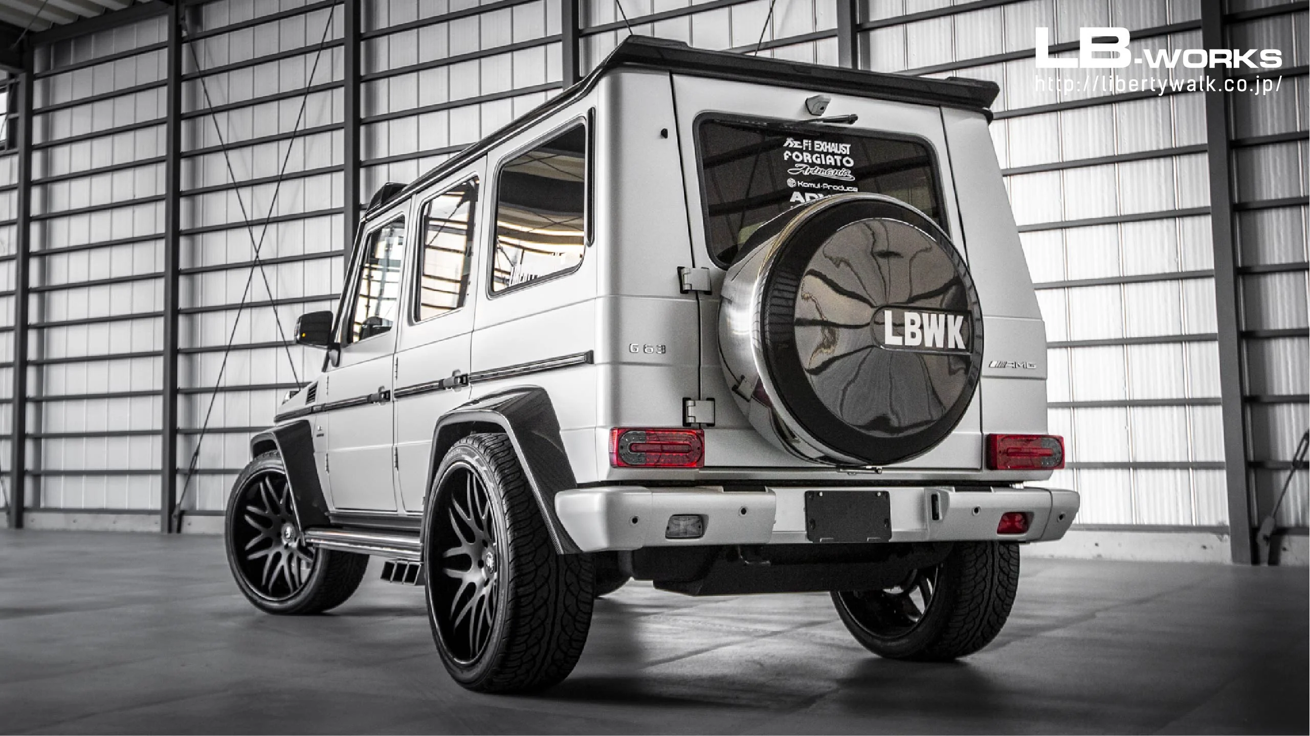 LB WORKS Mercedes G63 Light Body Kit Complete (FRP) (LB38-01) - Image 2
