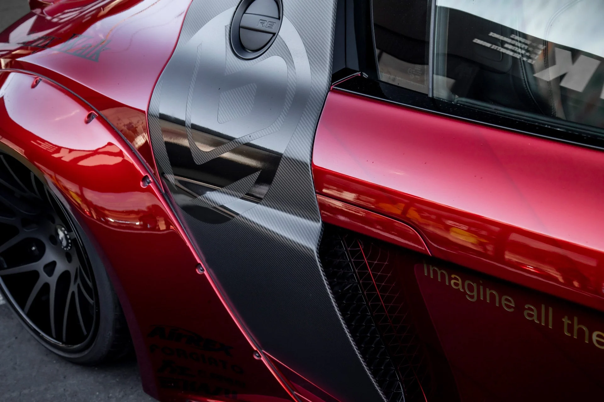 LB WORKS R8 V10 Complete body kit (FRP) (LB16-03) - Image 13