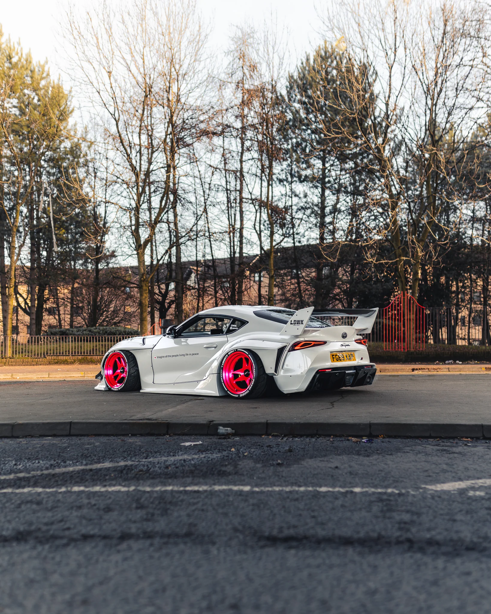 LB WORKS Supra GT v.2 (A90) Complete Body Kit FRP (LB57-10) - Image 24