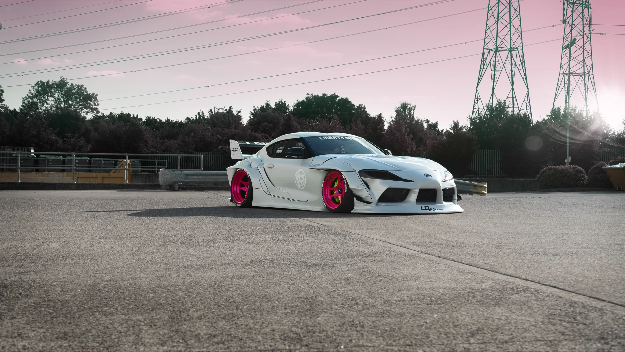 LB WORKS Supra GT v.2 (A90) Complete Body Kit FRP (LB57-10) - Image 22