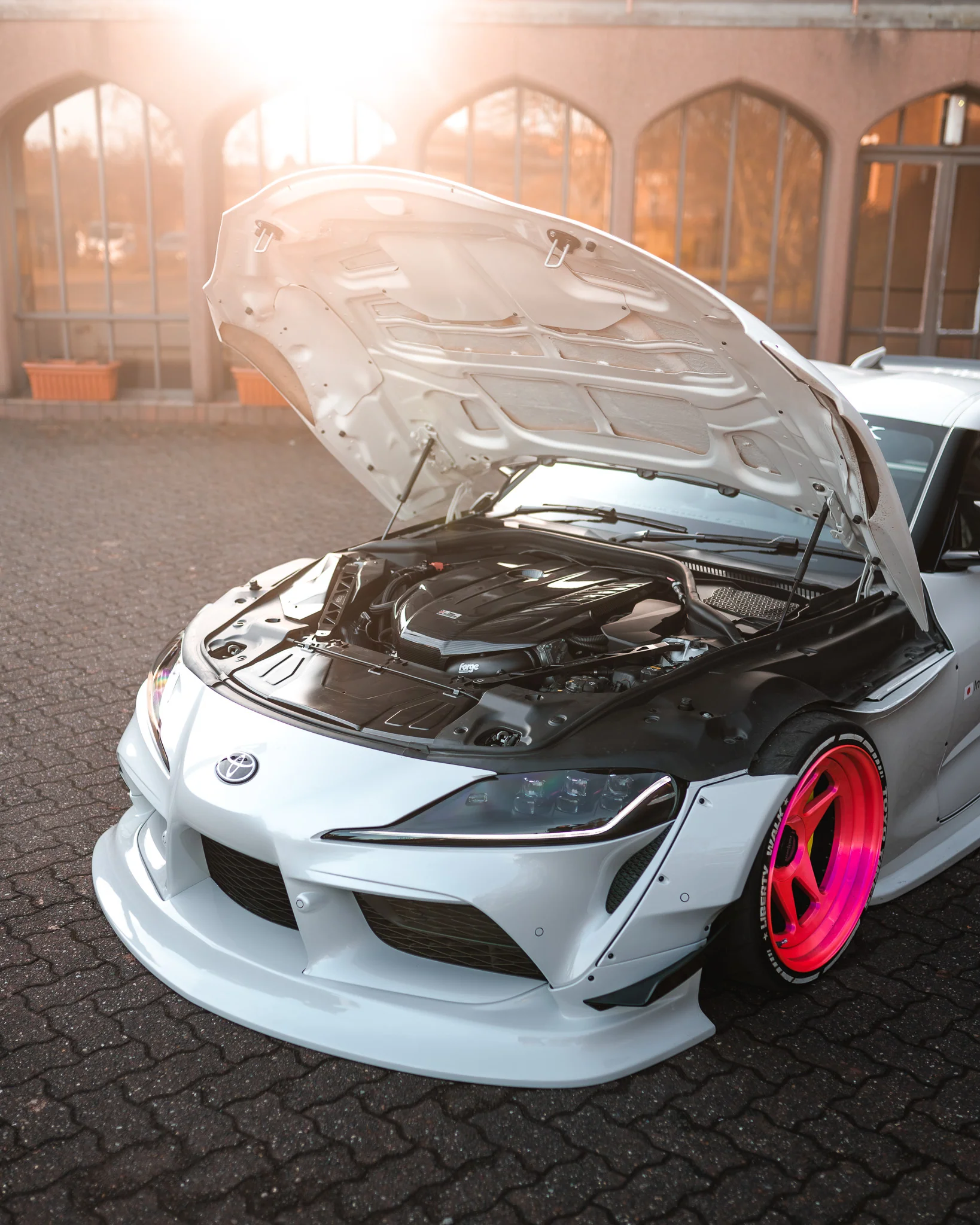 LB WORKS Supra GT v.2 (A90) Complete Body Kit FRP with Bonnet/Hood (LB57-12) - Image 15