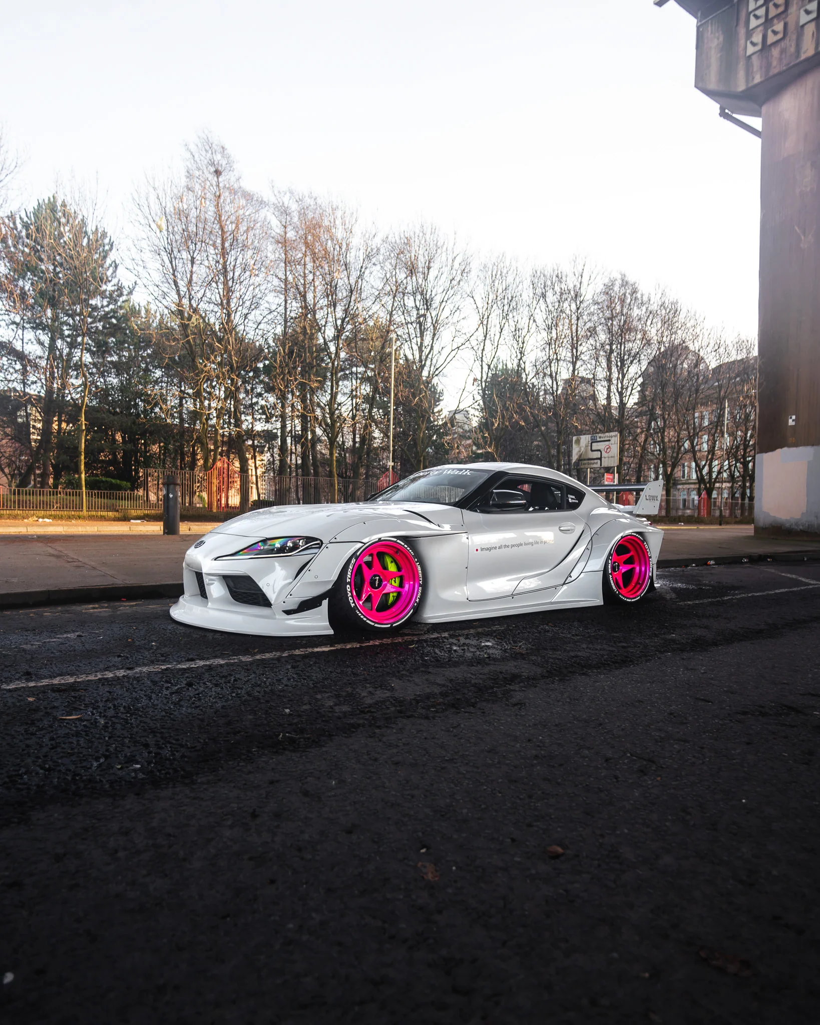 LB WORKS Supra GT v.2 (A90) Complete Body Kit FRP (LB57-10) - Image 29