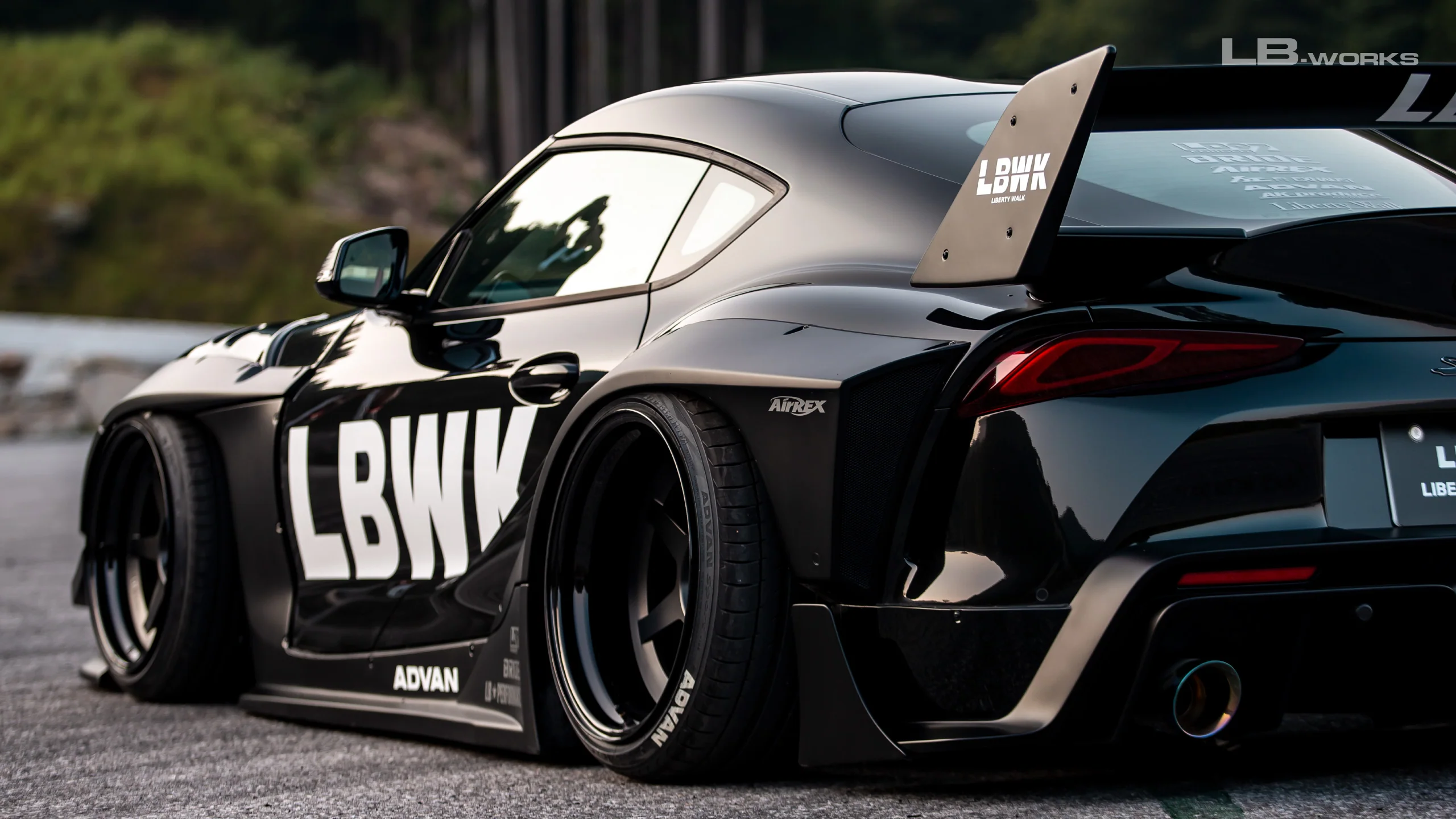 LB WORKS Supra GT v.2 (A90) Complete Body Kit FRP (LB57-10) - Image 5