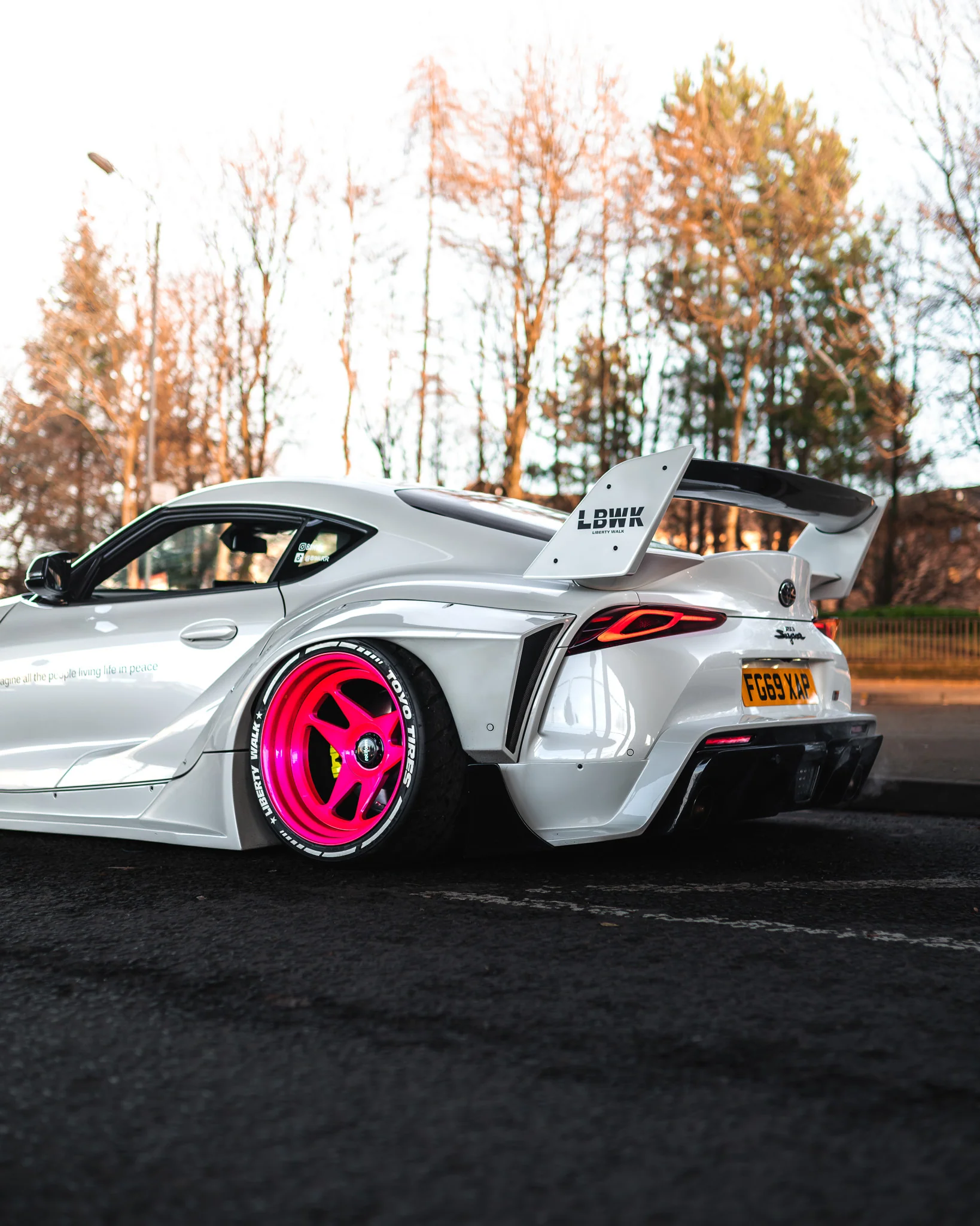 LB WORKS Supra GT v.2 (A90) Complete Body Kit FRP (LB57-10) - Image 17