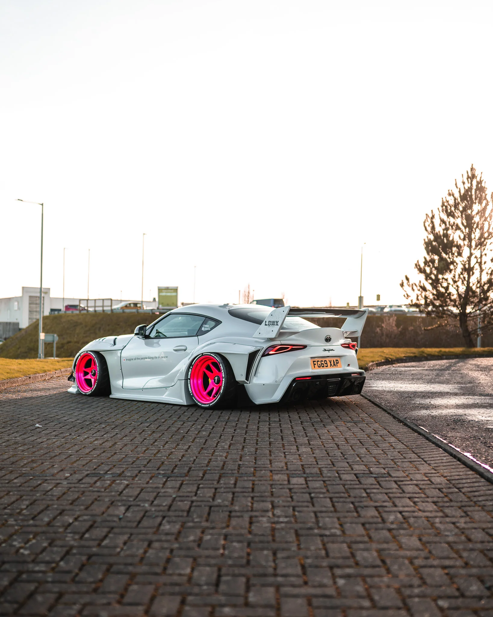 LB WORKS Supra GT v.2 (A90) Complete Body Kit FRP (LB57-10) - Image 14