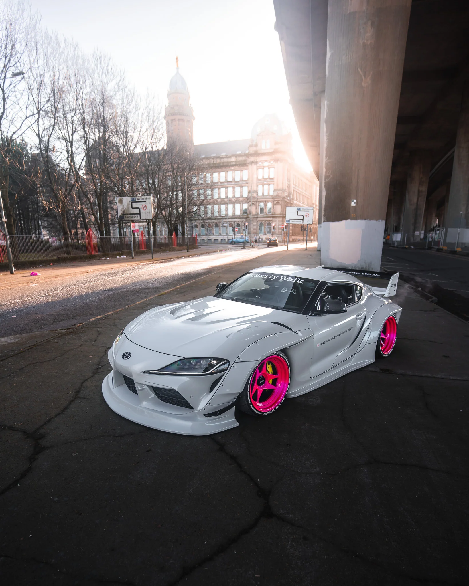 LB WORKS Supra GT v.2 (A90) Complete Body Kit FRP (LB57-10) - Image 20
