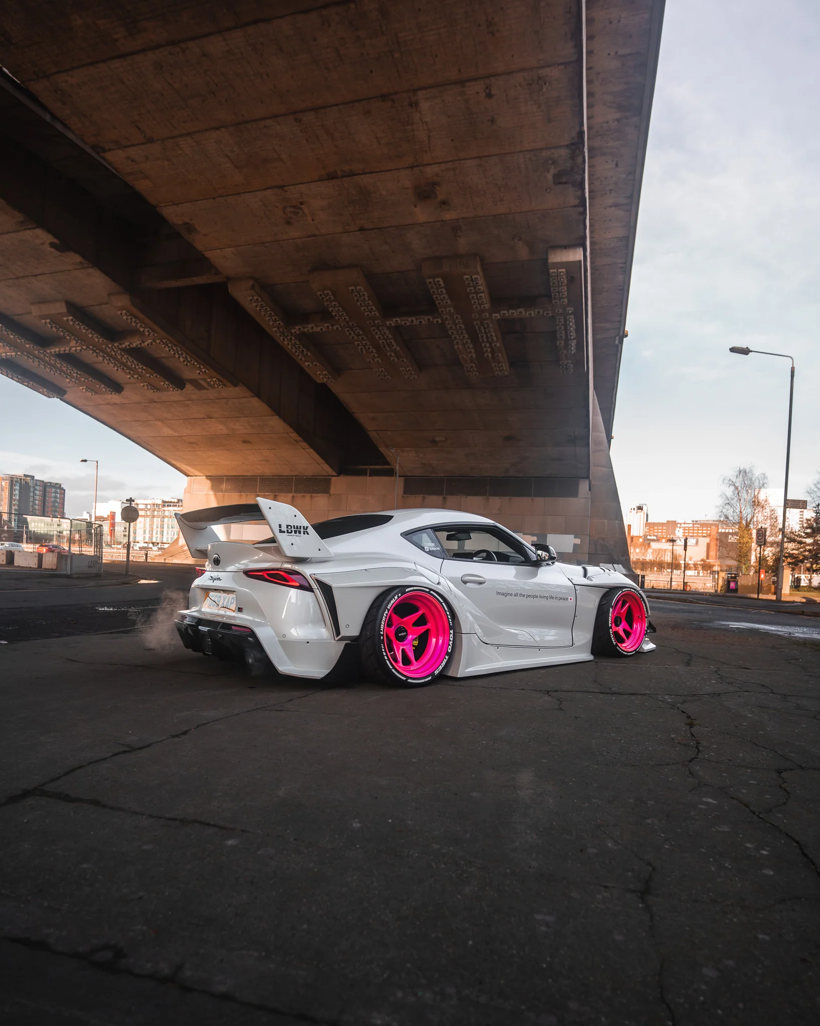 LB WORKS Supra GT v.2 (A90) Complete Body Kit FRP (LB57-10) - Image 6