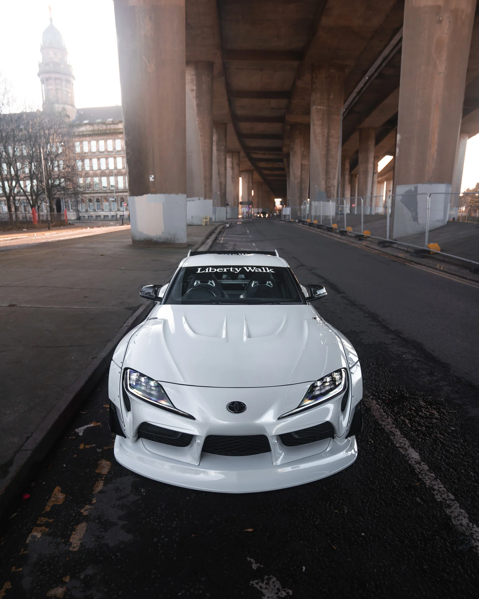LB WORKS Supra GT v.2 (A90) Complete Body Kit FRP with Bonnet/Hood (LB57-12) - Image 34