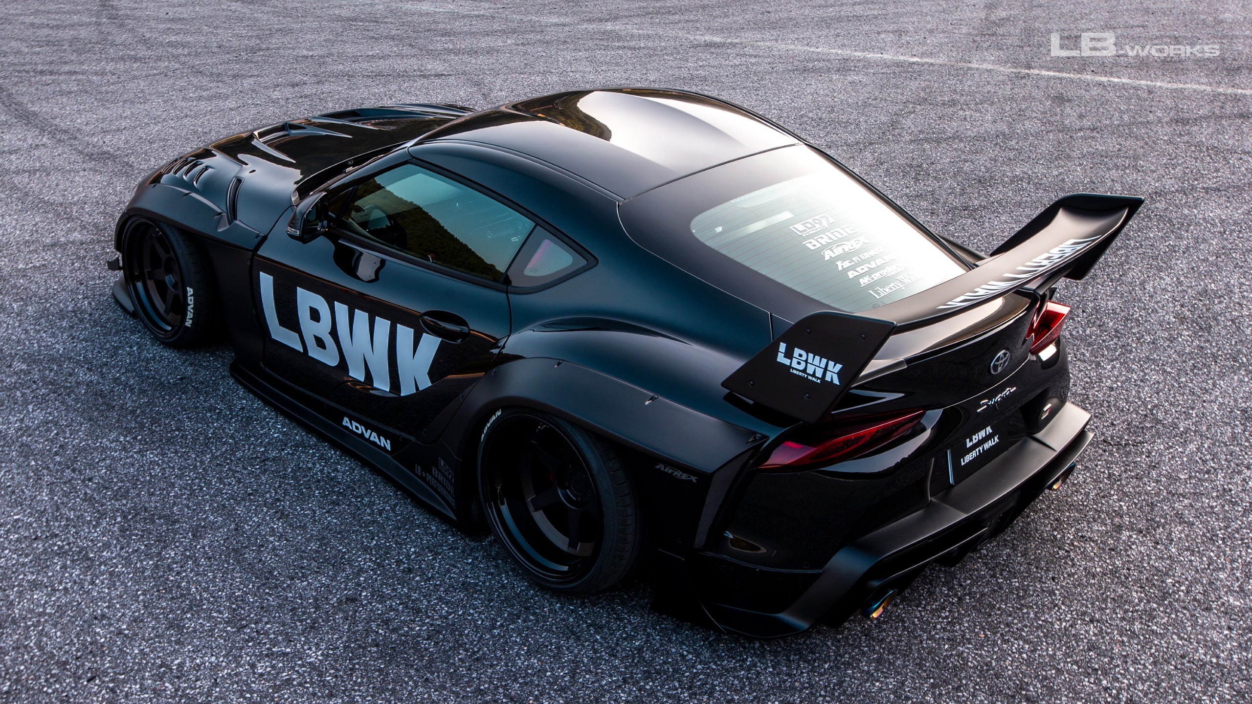 LB WORKS Supra GT v.2 (A90) Complete Body Kit FRP (LB57-10) - Image 2