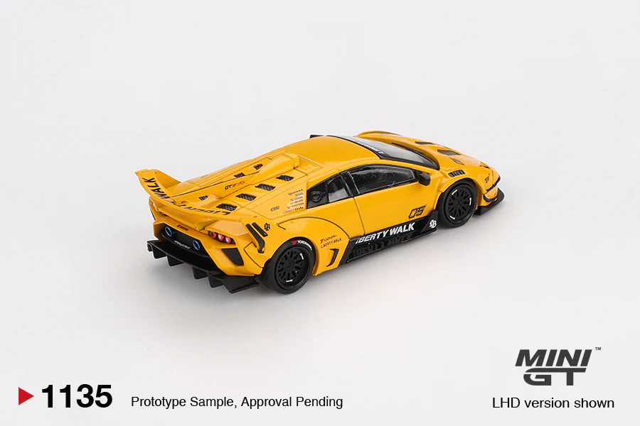 Mini GT - 1/64 Lamborghini Murciélago (Yellow) - Image 2