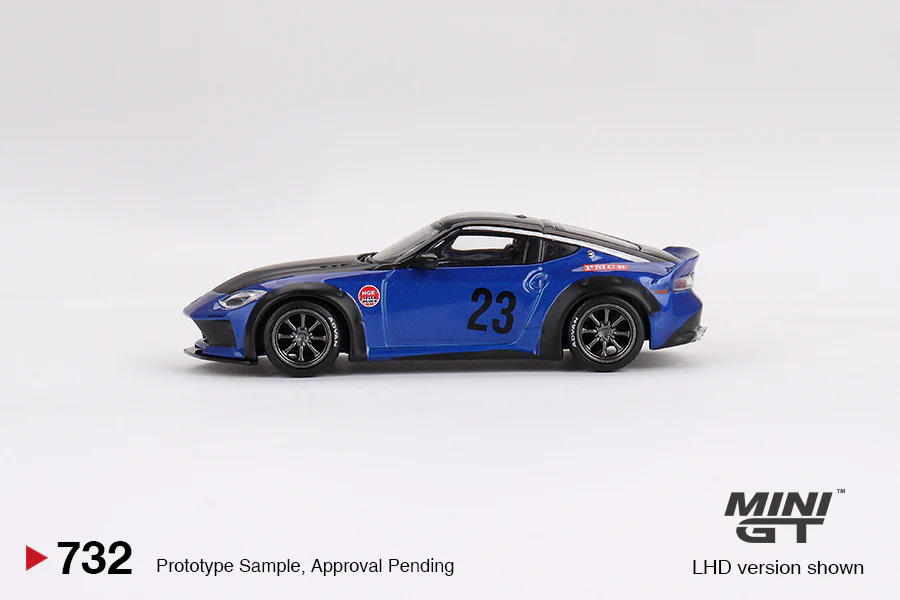 Mini GT - 1/64 Nissan 400Z (Blue) - Image 3