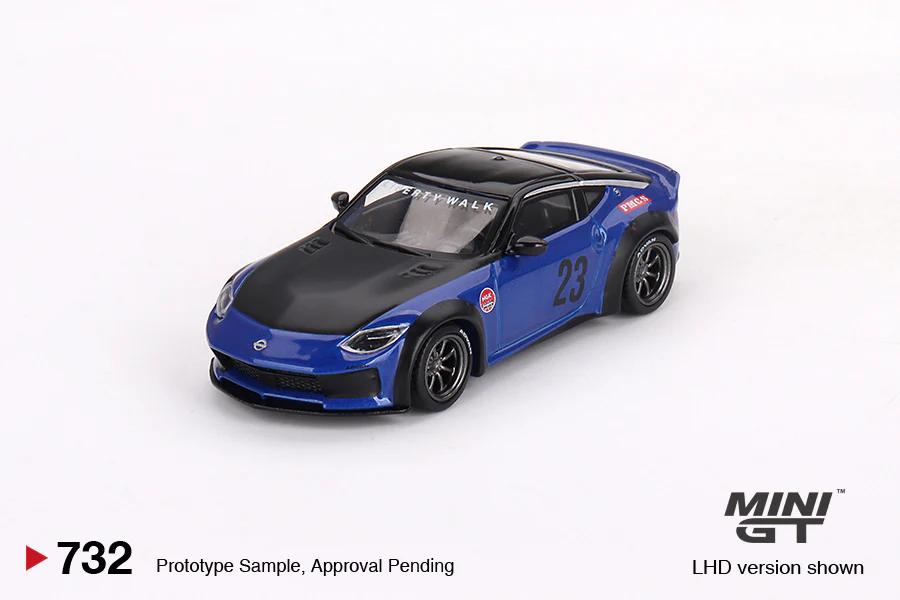 Mini GT - 1/64 Nissan 400Z (Blue) - Image 4