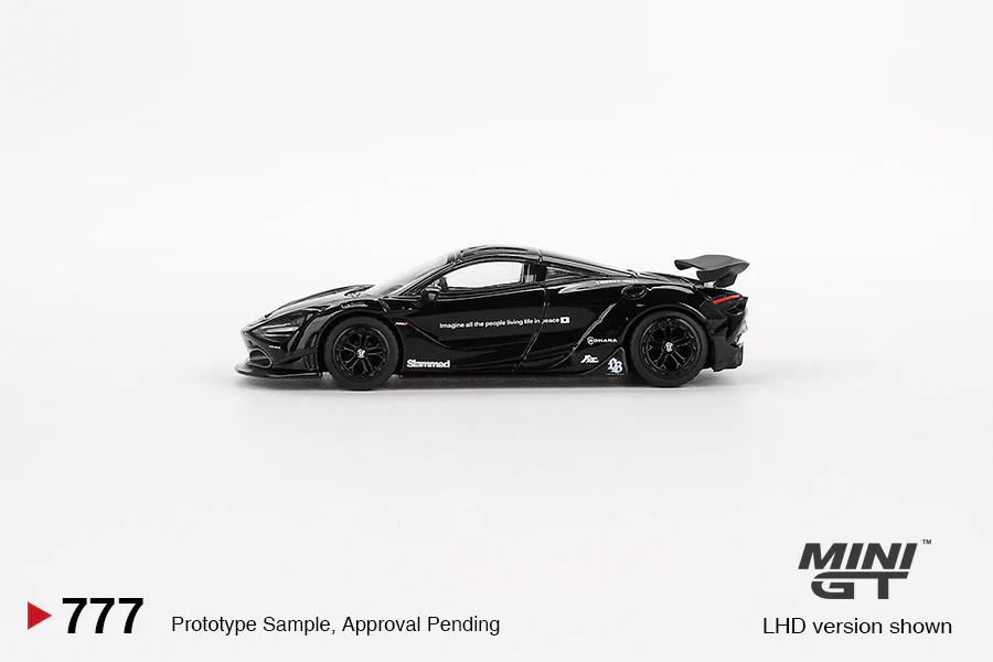 Mini GT - 1/64 McLaren 720S (Black) - Image 3