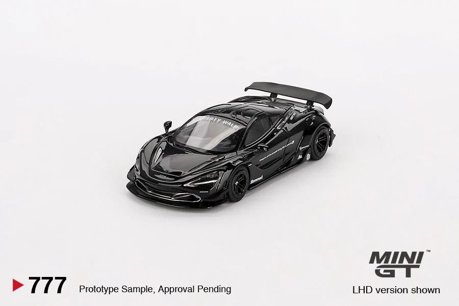 Mini GT - 1/64 McLaren 720S (Black) - Image 4