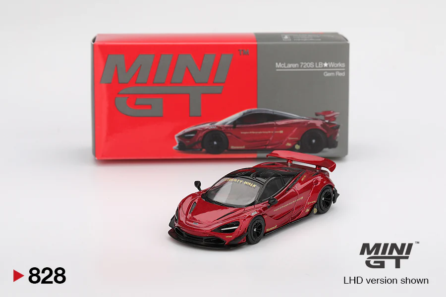Mini GT - 1/64 McLaren 720S (Red)