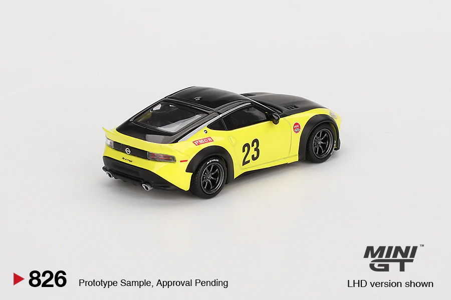Mini GT - 1/64 Nissan 400Z (Yellow) - Image 2