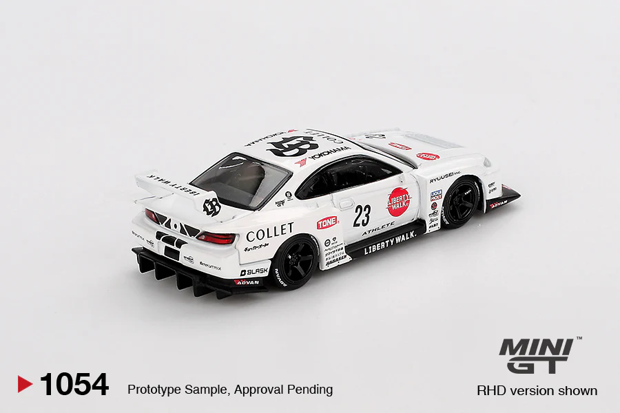 Mini GT - 1/64 Nissan Silvia S15 (White) - Image 2