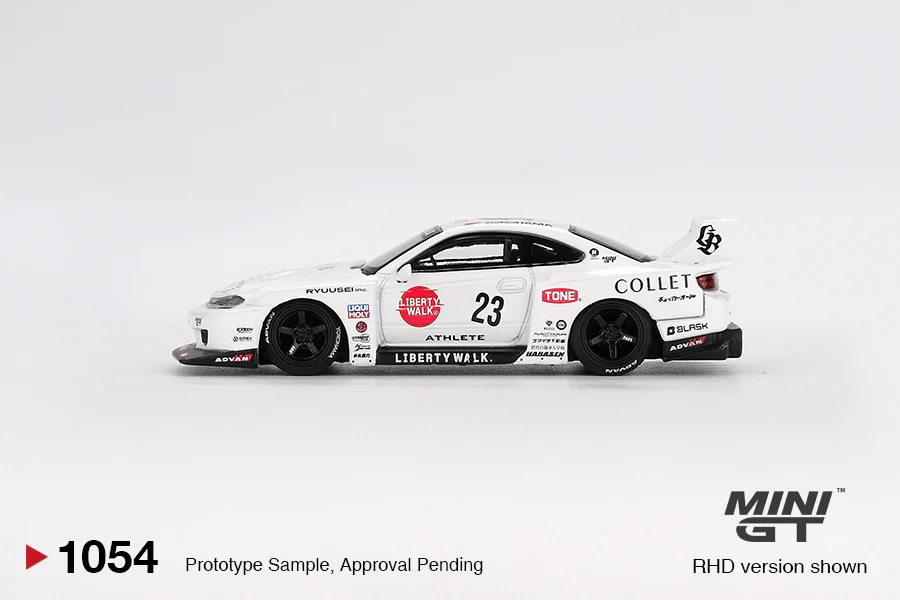Mini GT - 1/64 Nissan Silvia S15 (White) - Image 3