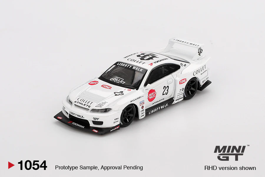 Mini GT - 1/64 Nissan Silvia S15 (White) - Image 4