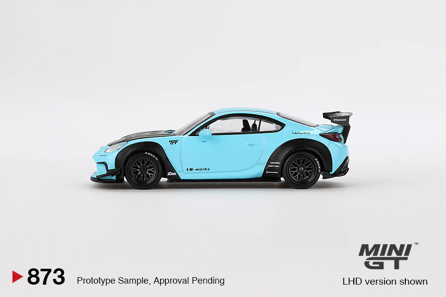 Mini GT - 1/64 Toyota GR86 (Baby Blue) - Image 3
