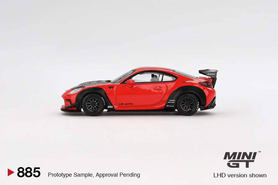 Mini GT - 1/64 Toyota GR86 (Red) - Image 3