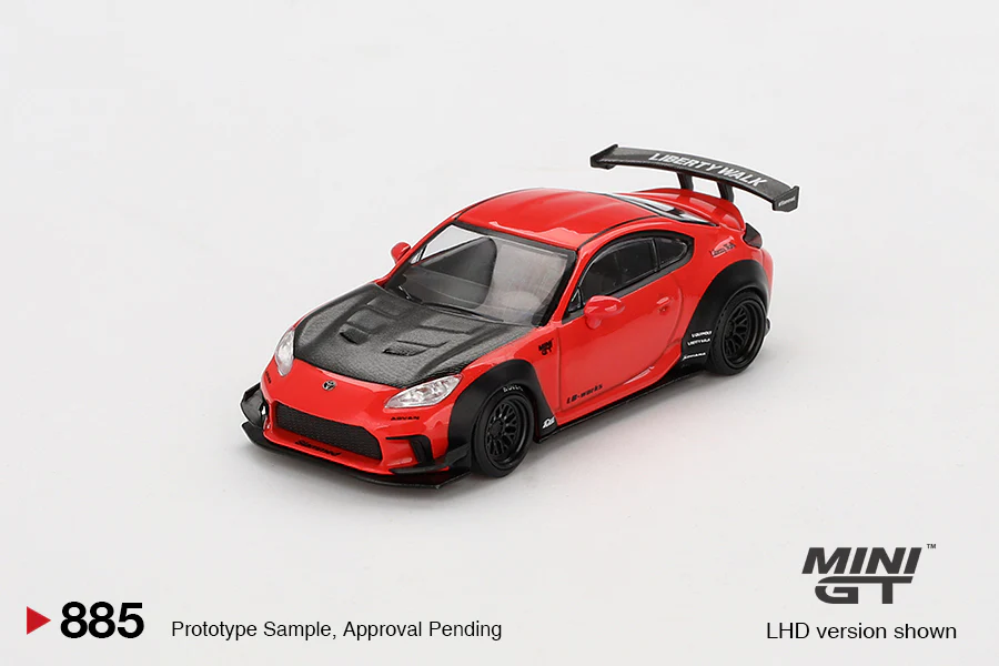 Mini GT - 1/64 Toyota GR86 (Red) - Image 4