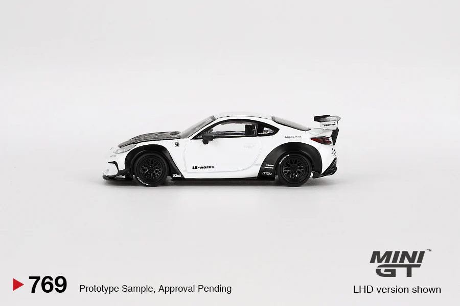 Mini GT - 1/64 Toyota GR86 (White) - Image 3