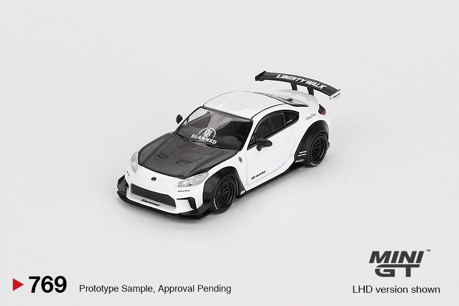 Mini GT - 1/64 Toyota GR86 (White) - Image 4