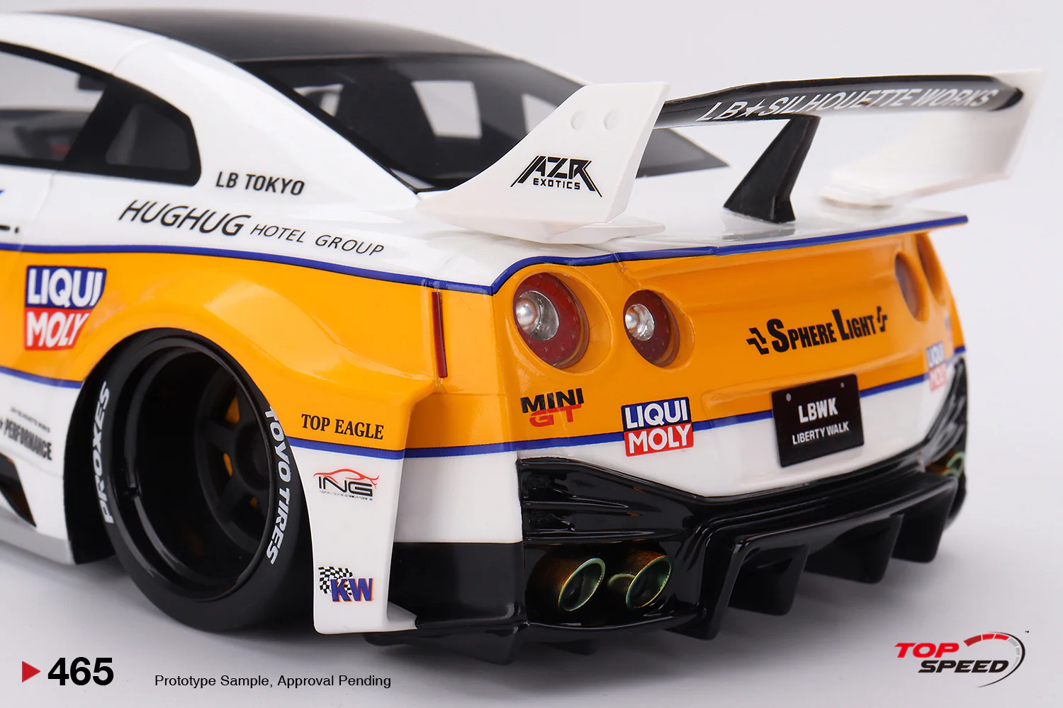 TopSpeed - 1/18 Nissan GTR (LB Racing) - Image 6